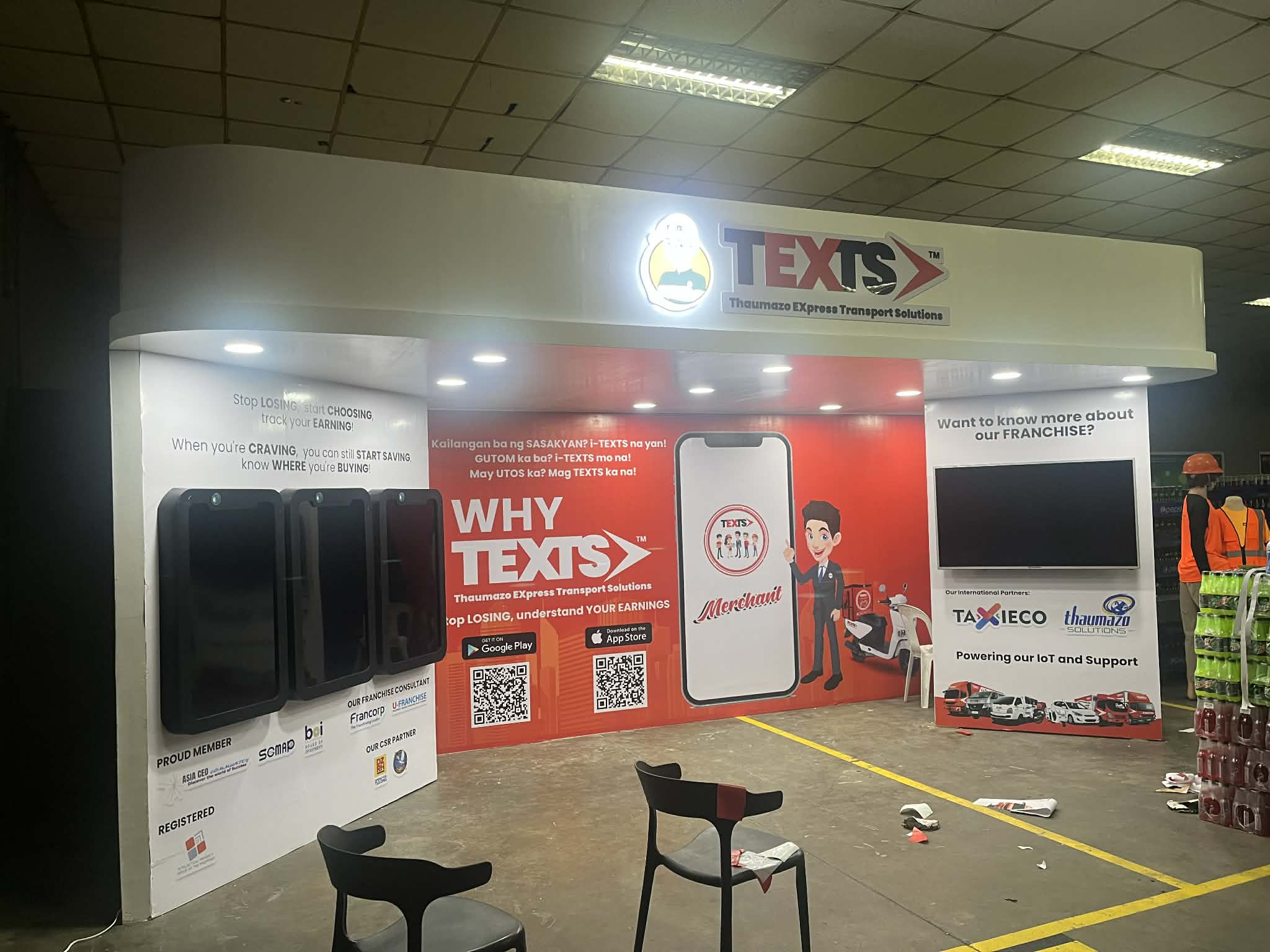 Exhibit booth